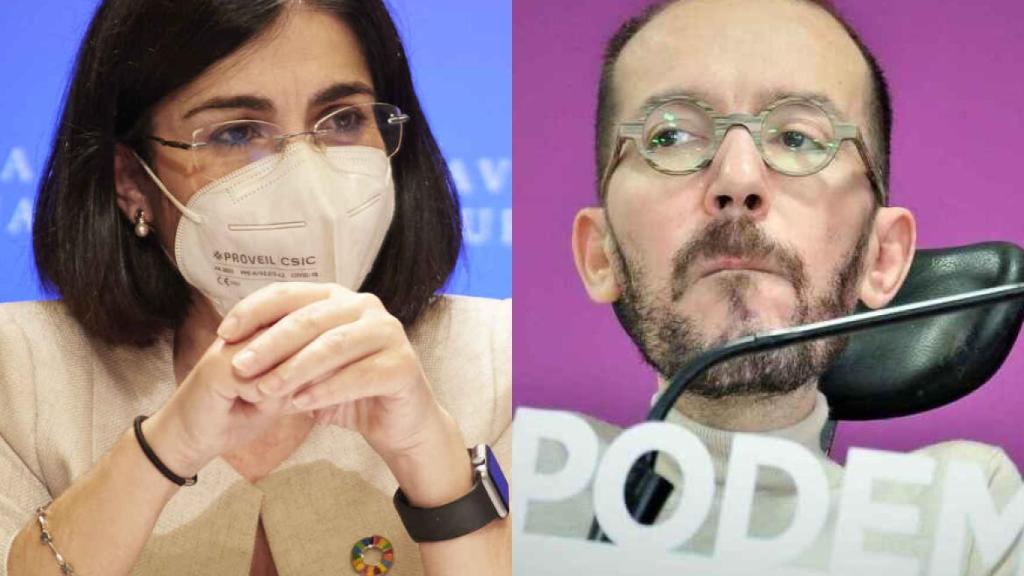 Carolina Darias y Pablo Echenique.