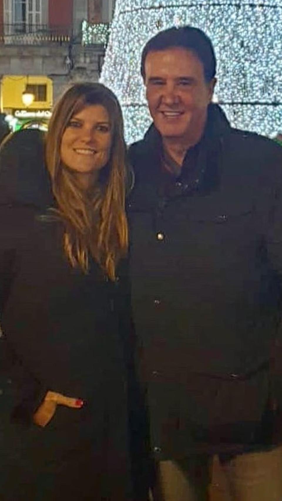 El ahora matrimonio en una imagen de sus redes sociales.