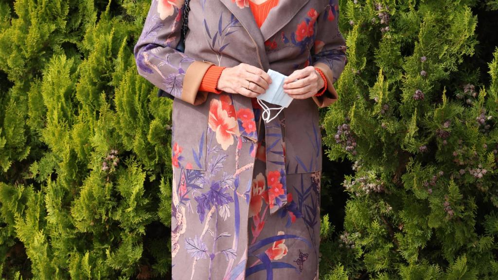 Ana Rosa Quintana el mismo día que anunció su cáncer de mama a la salida de Telecinco.