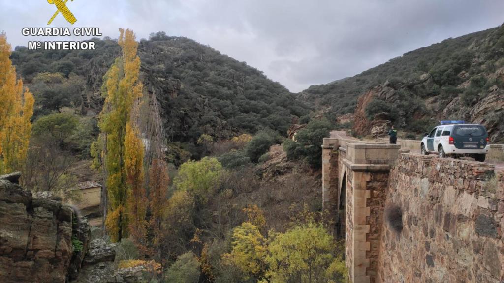 La Guardia Civil acudió al paraje de la Garganta de Las Lanchas