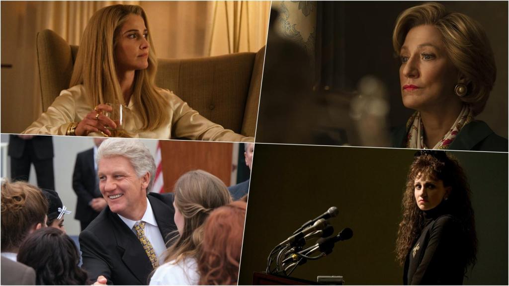 El reparto de 'El caso Lewinsky'.