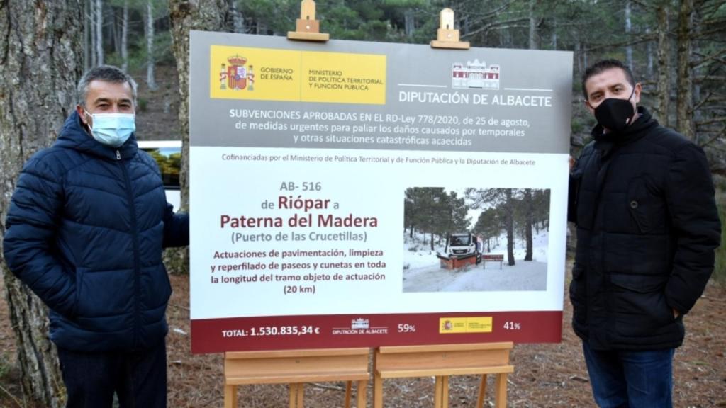 Esta semana se adjudica el proyecto para el arreglo de la AB-516, en ‘Las Crucetillas’