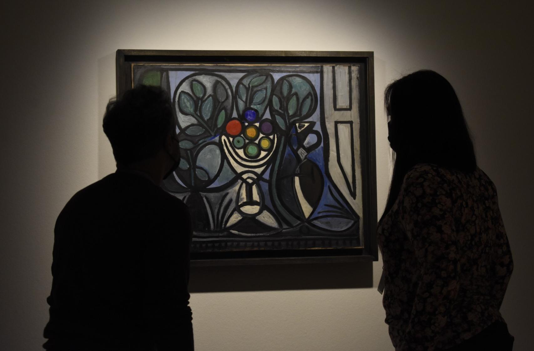 Su obra firmada a medias con Picasso.