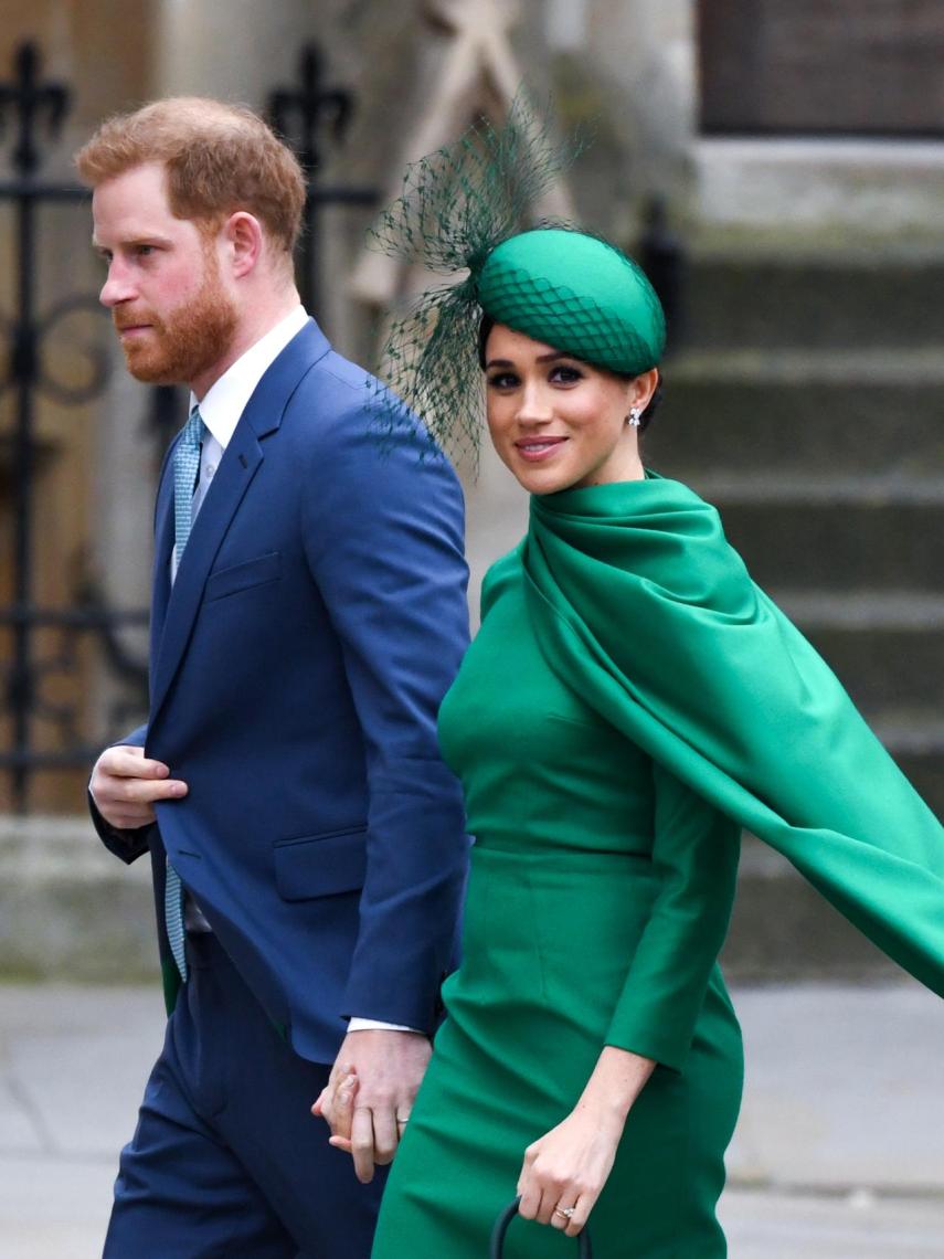 Meghan Markle y el príncipe Harry en una imagen de archivo.