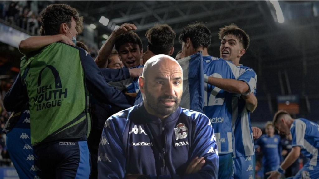 Manuel Pablo, el mito del Deportivo que busca la Champions juvenil: Es un Riazor de los de antes