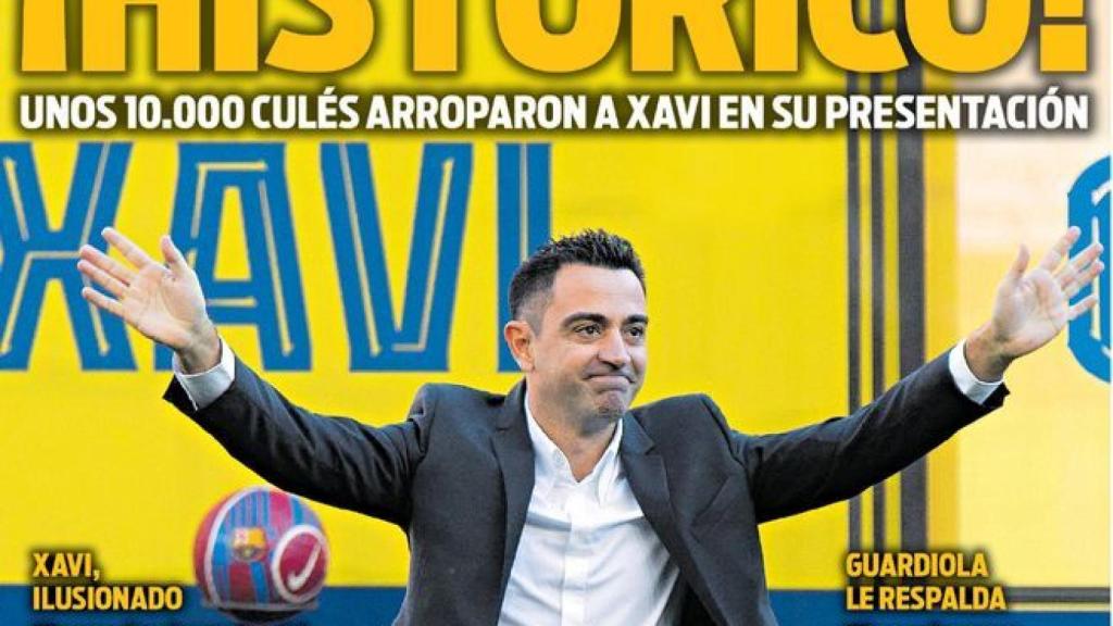 La portada del diario SPORT (09/11/2021)