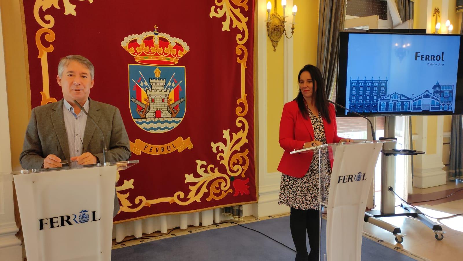 Presentación del concurso en el ayuntamiento: Foto: Concello de Ferrol.