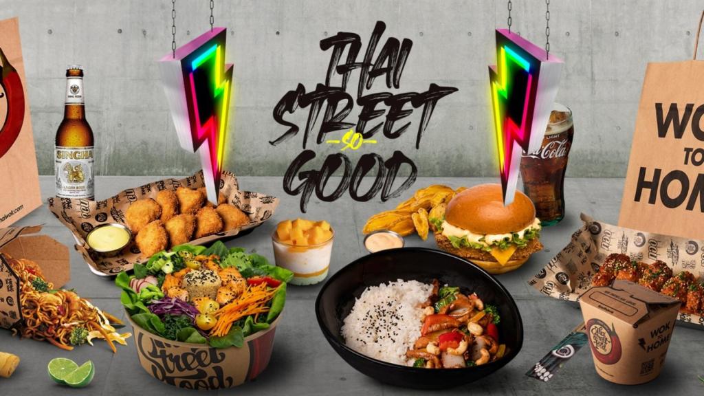 Algunos de los platos de PadThaiWok