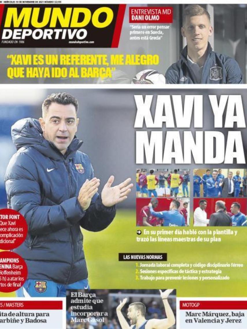 Portada Mundo Deportivo