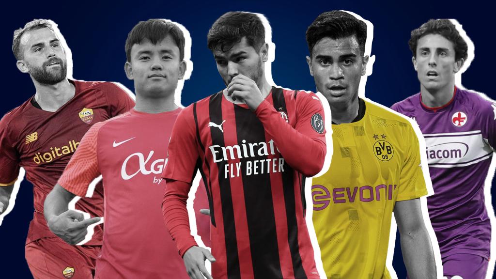 Los cedidos del Real Madrid, en un fotomontaje