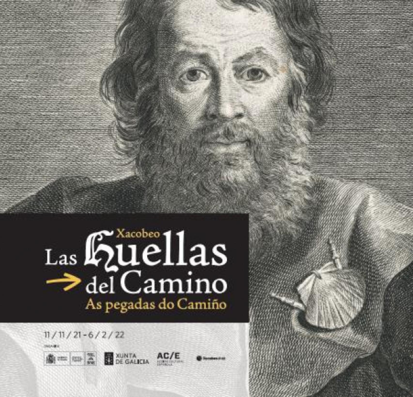 Cartel de la exposición 'Xacobeo. Las huellas del camino'.