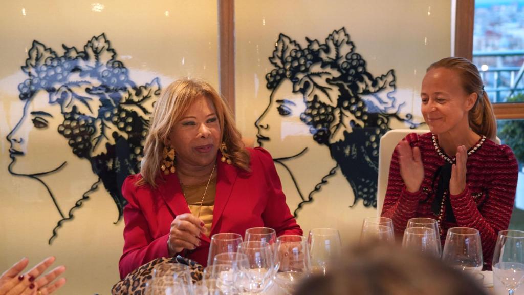 Sonia Prince de Galimberti durante la cata celebrada este mes.