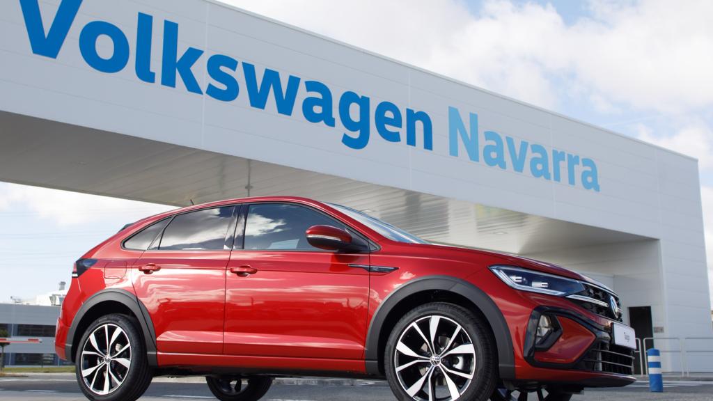 Imagen de la planta de Volkswagen en Landaben, Navarra.