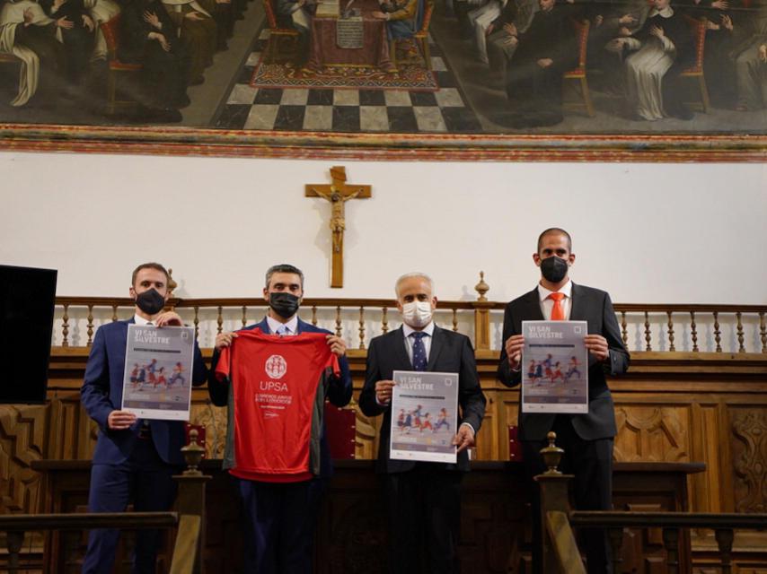 Presentación de la VI San Silvestre Universitaria, en la UPSA