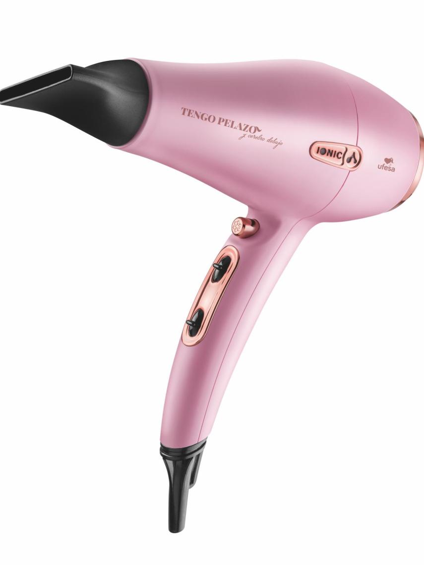 Secador de pelo de La Vecina Rubia para Ufesa.