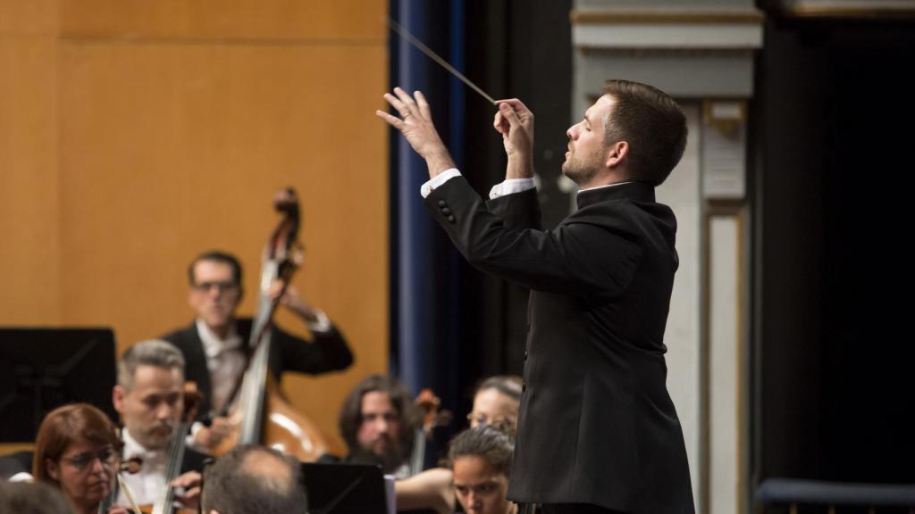 El director de orquesta Juanma Parra, en una imagen.