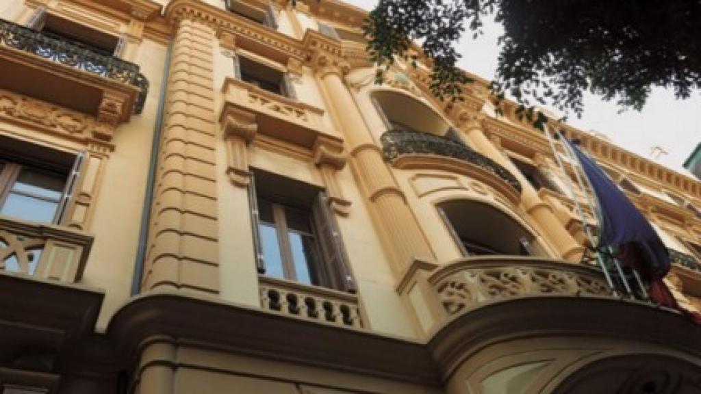 Imagen del Palacio de la Tinta, en Málaga.