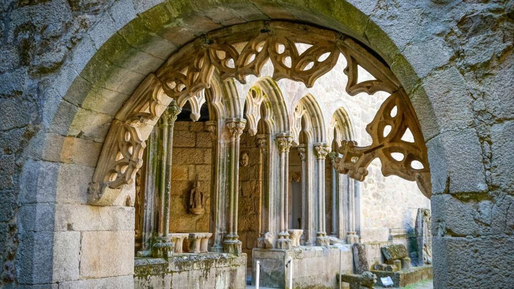 Espacio del desfile en Pontevedra.