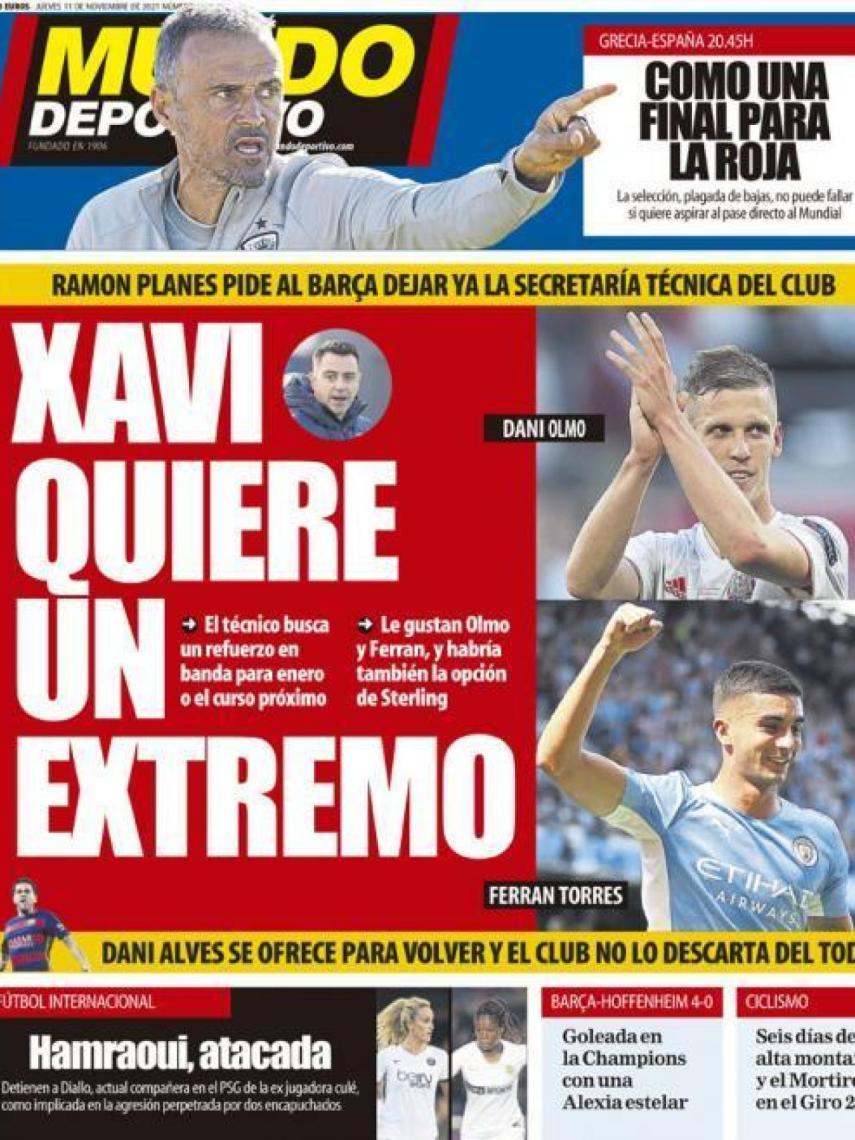 Portada Mundo Deportivo