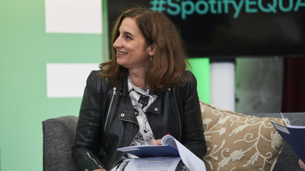 Melanie Parejo durante la mesa redonda de EQUAL.