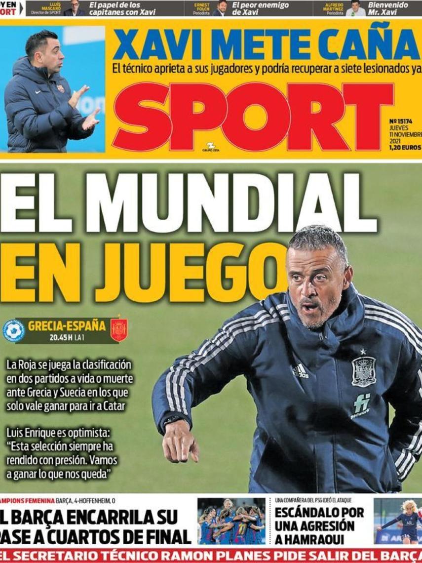 Portada SPORT