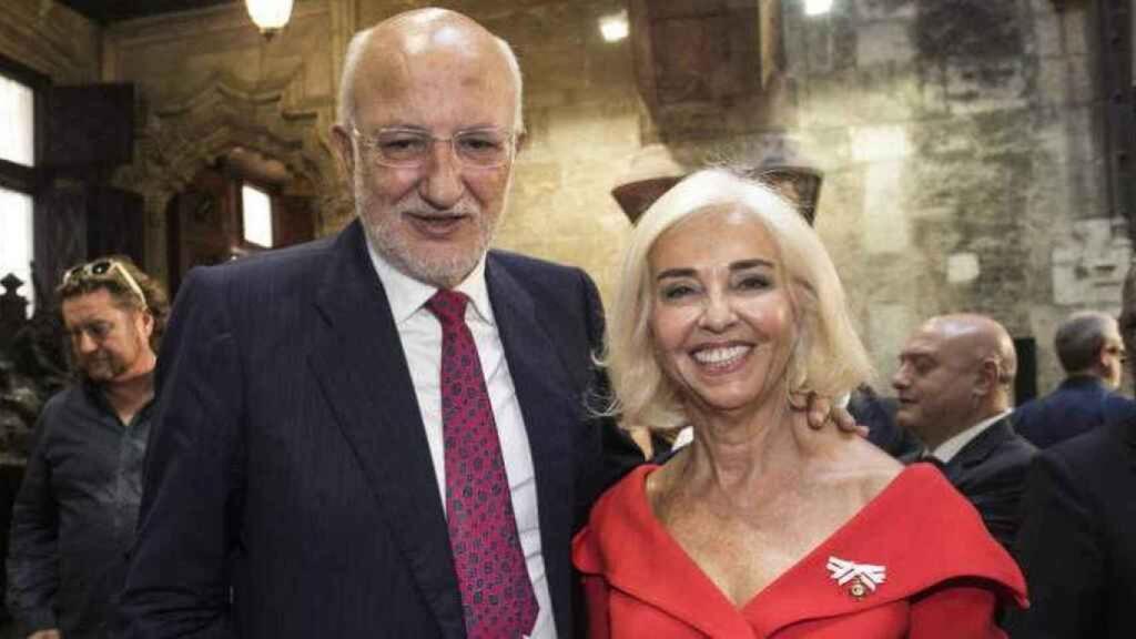 Juan Roig junto a su esposa, Hortensia Herrero.