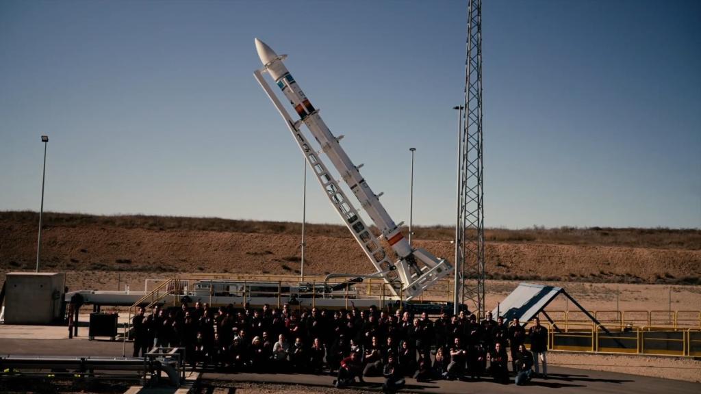 Miura 1 y equipo de PLD Space