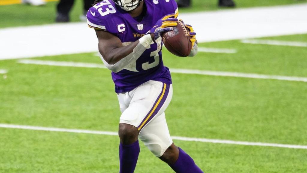 Dalvin Cook en un partido con los Minnesota Vikings