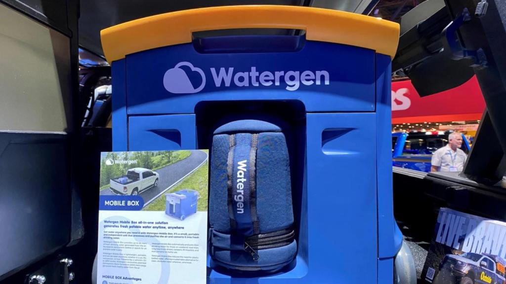 El sistema en una autocaravana.