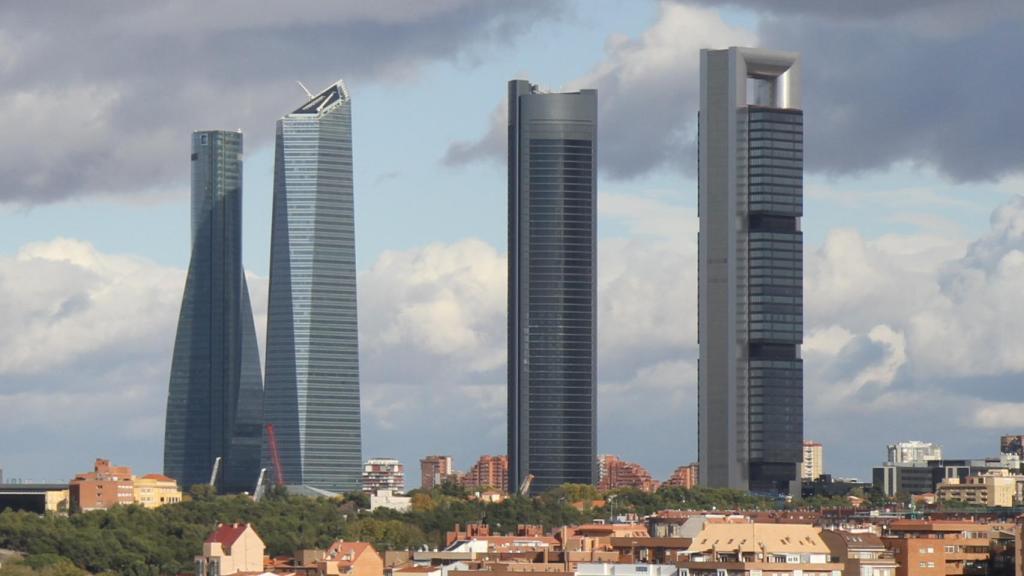 Rascacielos de Madrid.