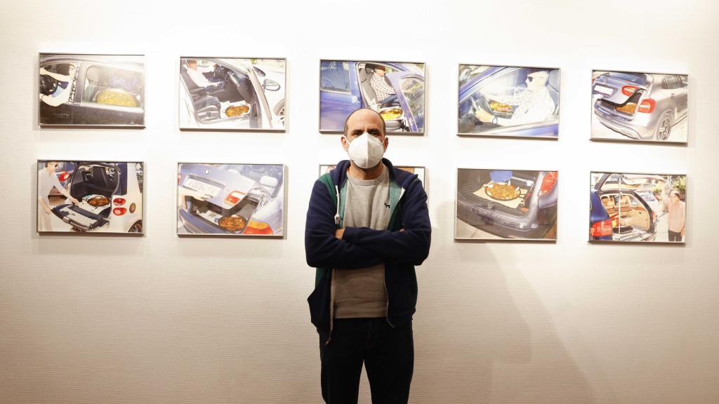 Cases, en la presentación de su trabajo en la Llotja del Cànem.