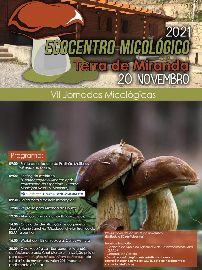 Cartaz VII Jornadas Micologicas