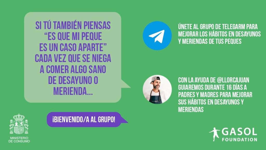 El Ministerio de Consumo quiere mejorar los hábitos de consumo en desayunos y meriendas.