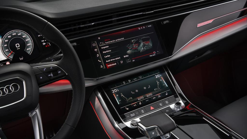 Interior del nuevo Q8