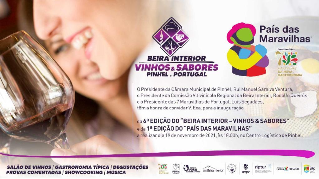 Feria vino pinhel 2021 cartel