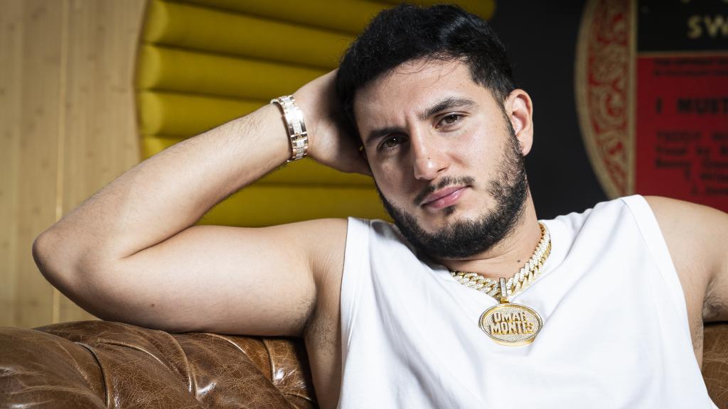 El cantante Omar Montes.