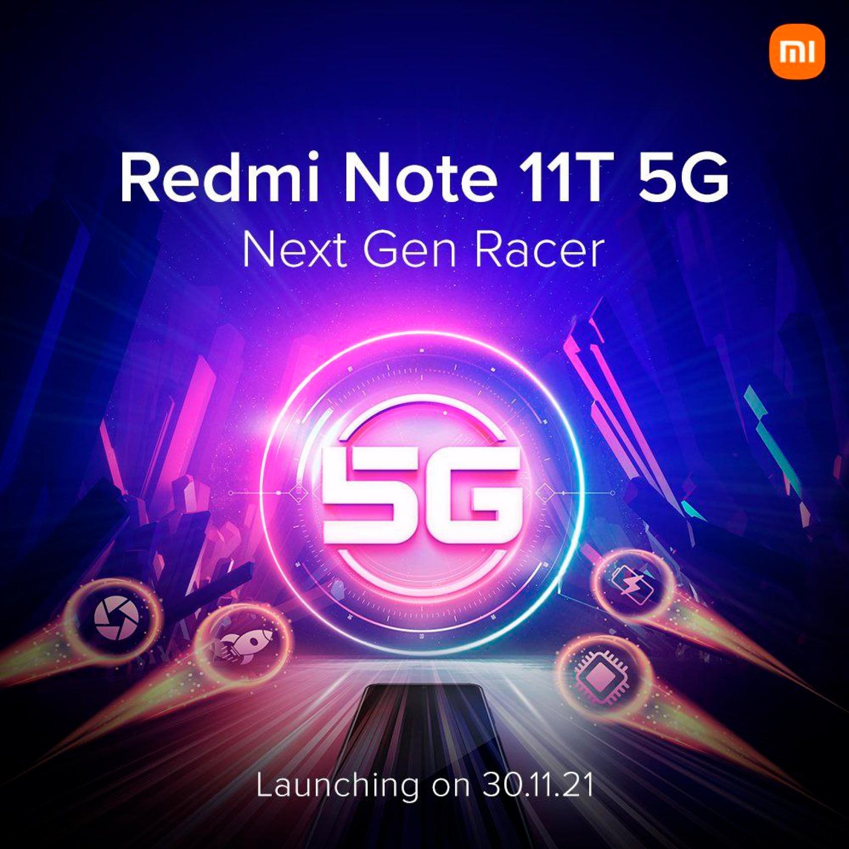 Anuncio del Redmi Note 11T