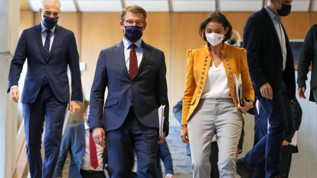 El presidente de la Xunta y la ministra de Industria