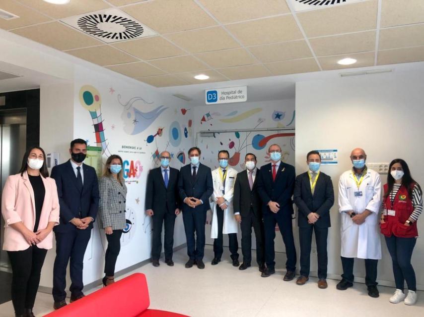 Inauguración de la nueva galería en oncología pediátrica