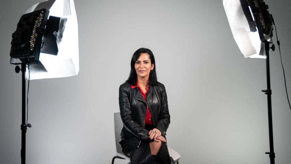 Lydia Cacho en un encuentro con EL ESPAÑOL.