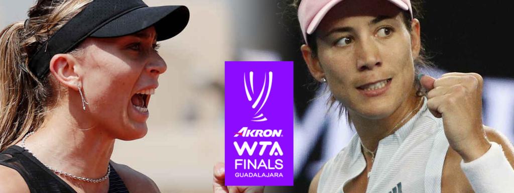Paula Badosa - Garbiñe Muguruza: siga en directo la semifinal de las WTA Finals