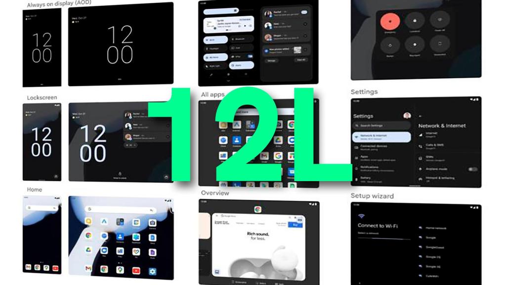 Android 12L llegará en la primera mitad de 2022