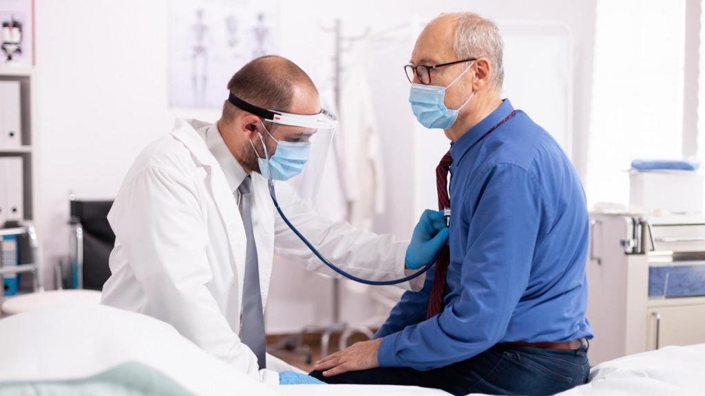 médico pulmón enfermedad doctor paciente