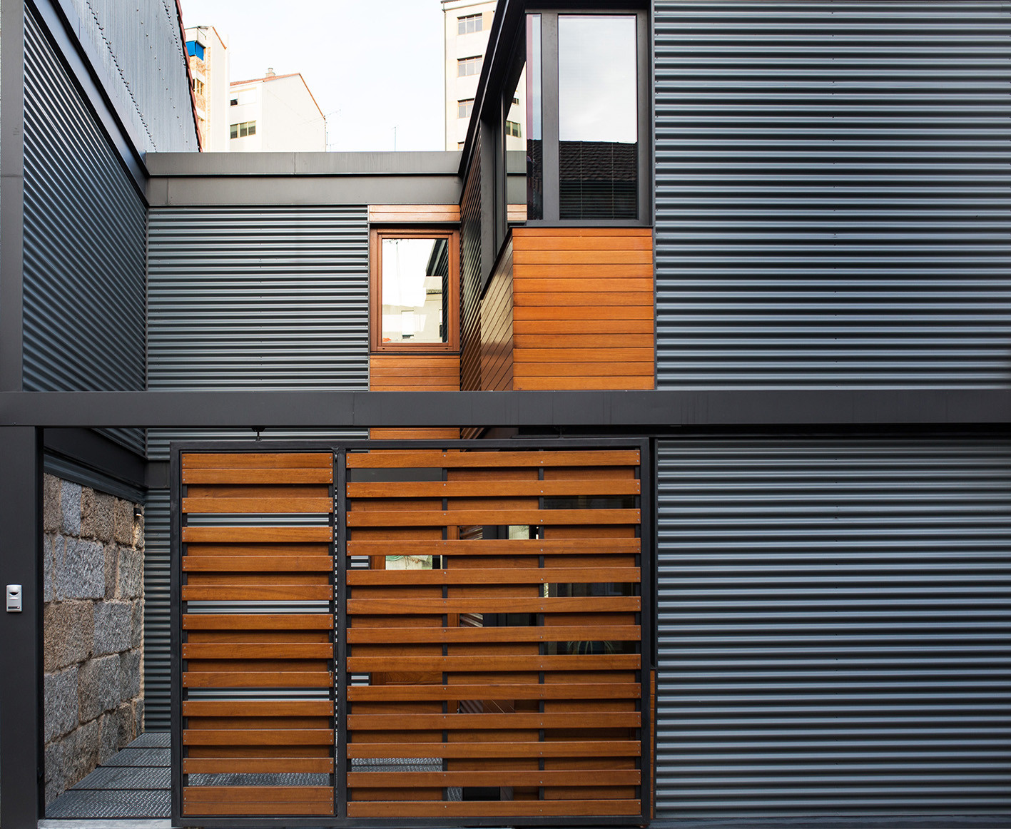 Vivienda entre medianeras, Ourense