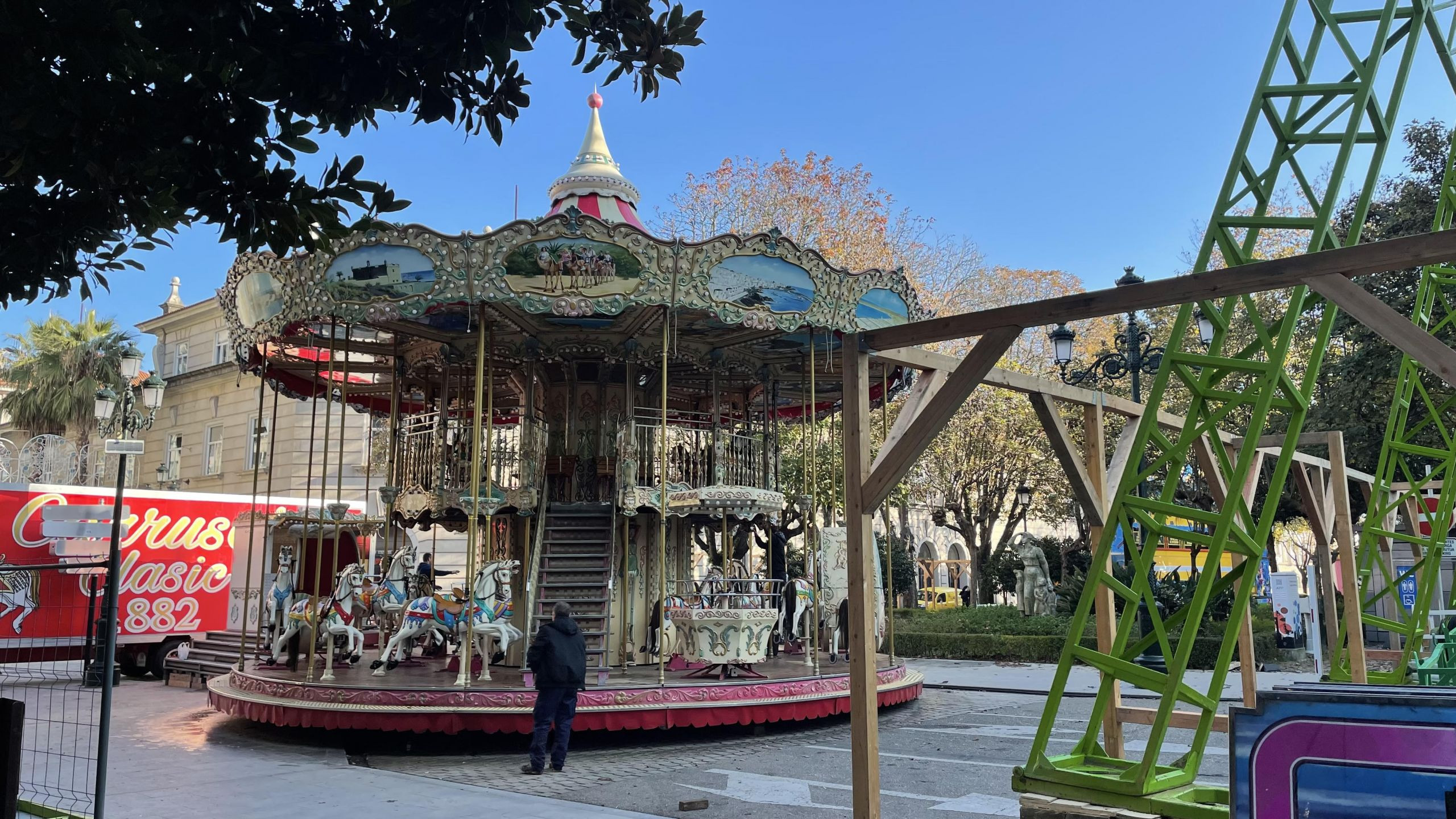 El carrusel de la Alameda. Foto: Treintayseis