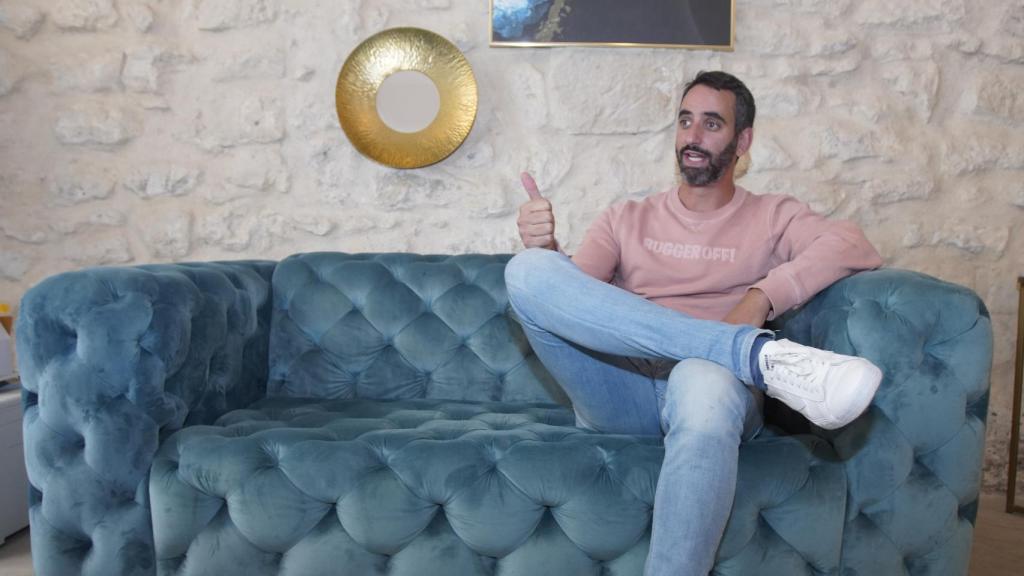 Daniel Elman durante la entrevista.