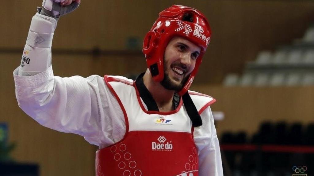 El taekwondista ilicitano Raúl Martínez.