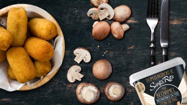 Croquetas de setas y puerros en menos de diez minutos, el aperitivo perfecto para el otoño