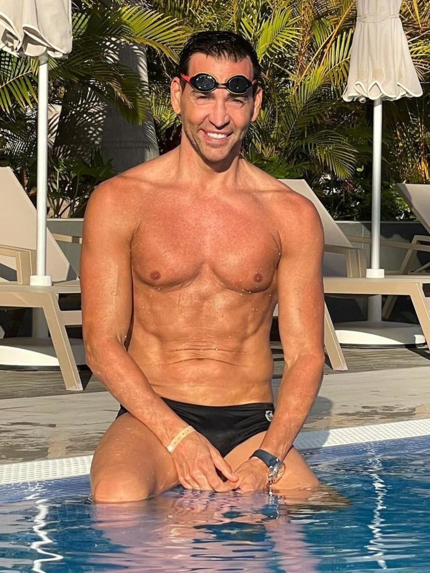 David Meca en una imagen compartida en su perfil de Instagram.