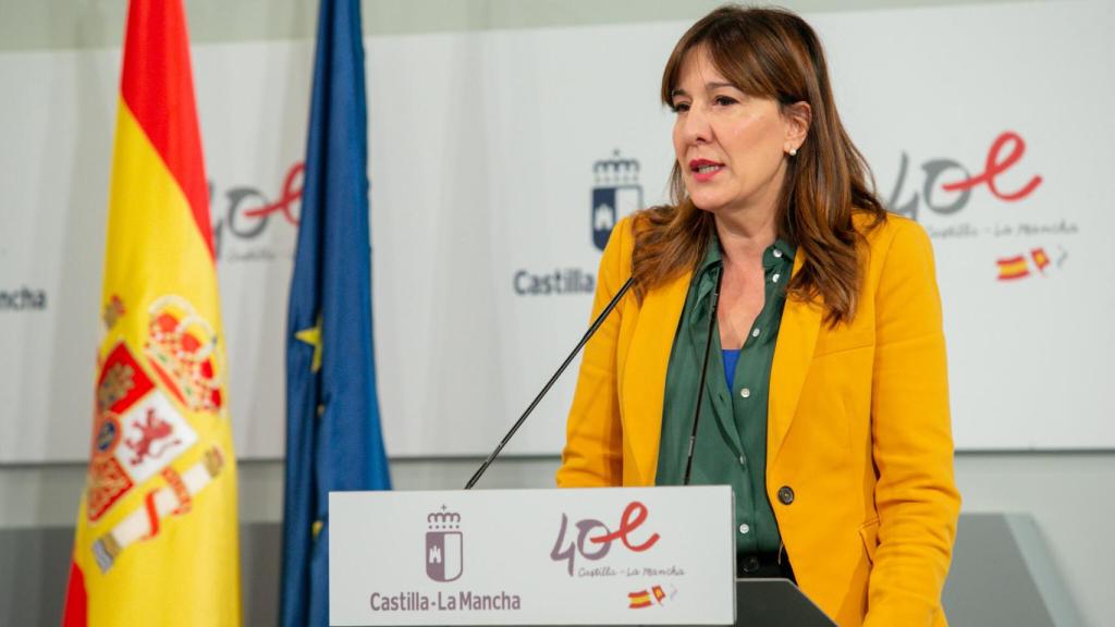Blanca Fernández, consejera de Igualdad y portavoz del Gobierno de Castilla-La Mancha. Foto: JCCM